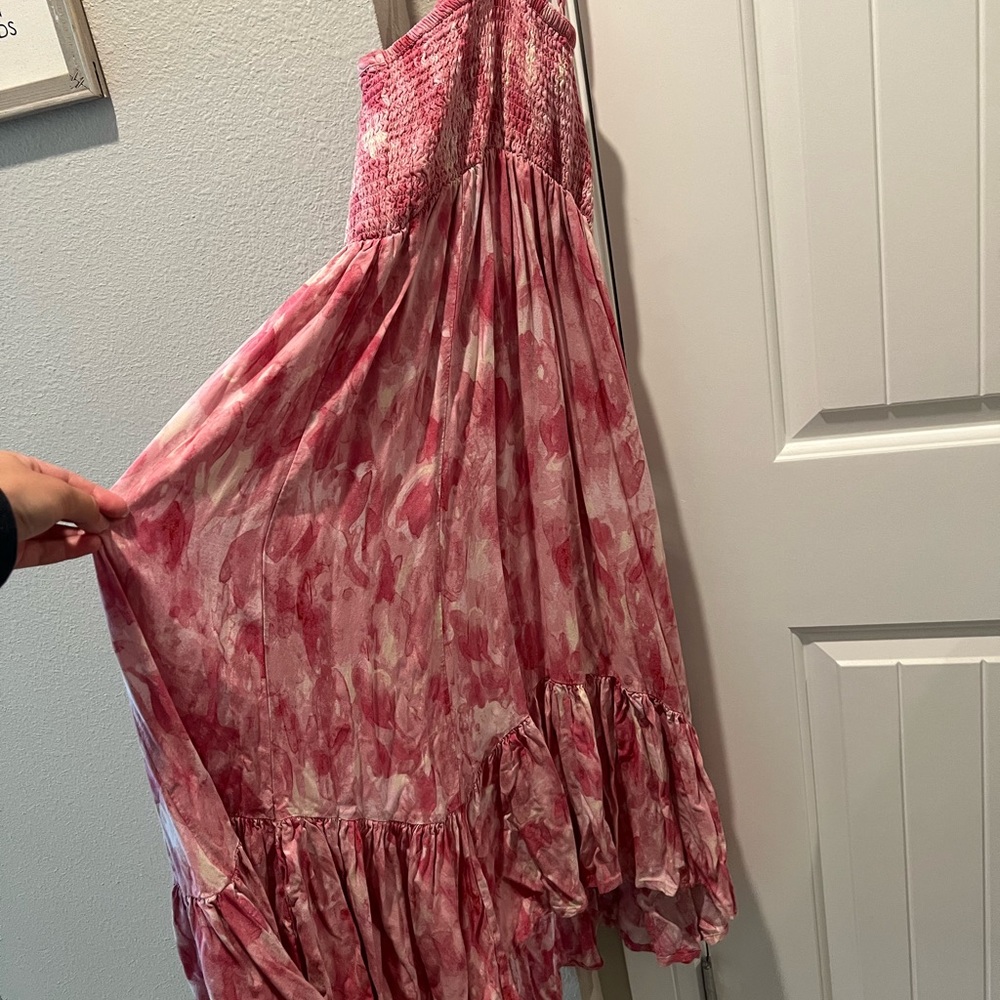 Maurices Pink tiedye dress
